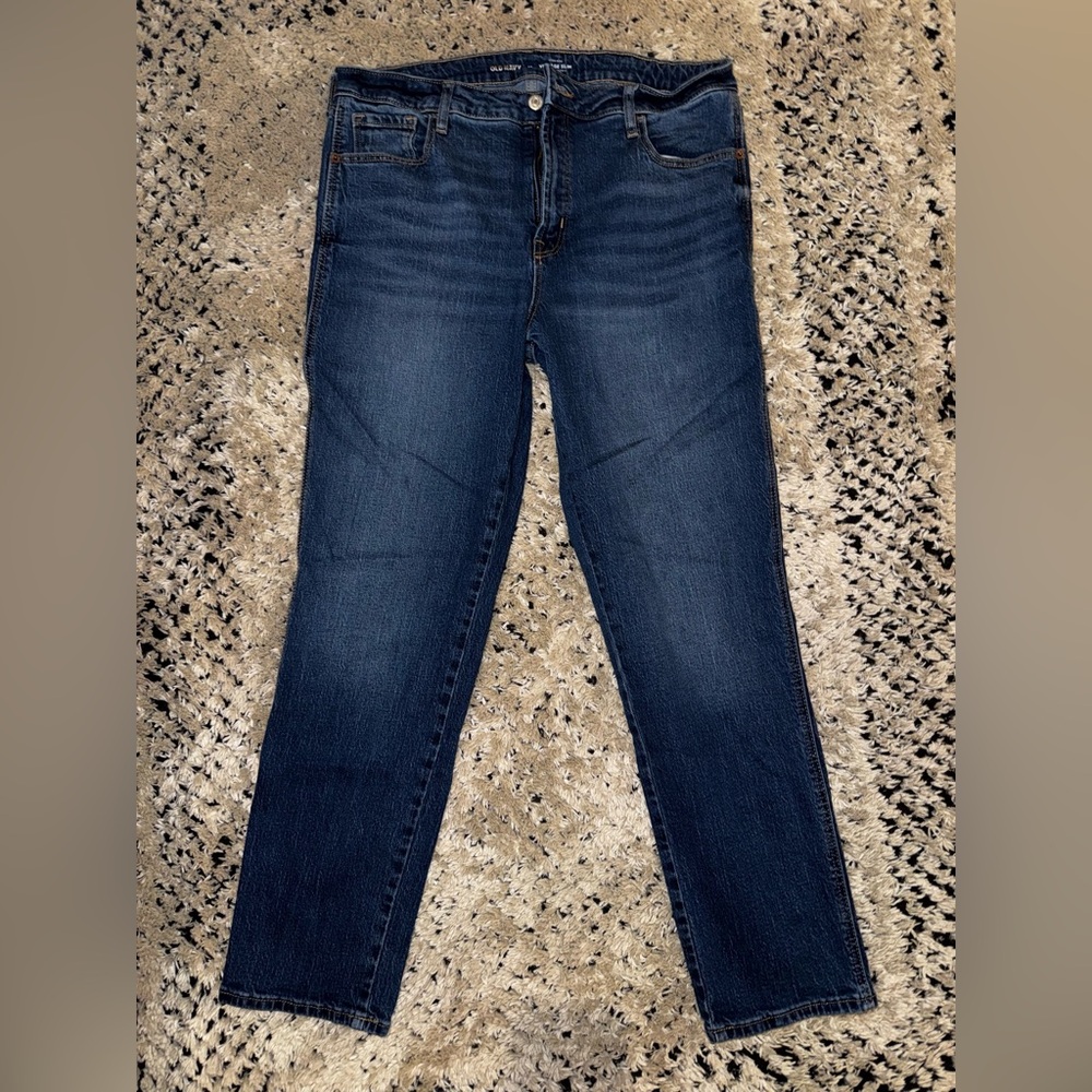 Old Navy Women’s Indigo Straight Jeans